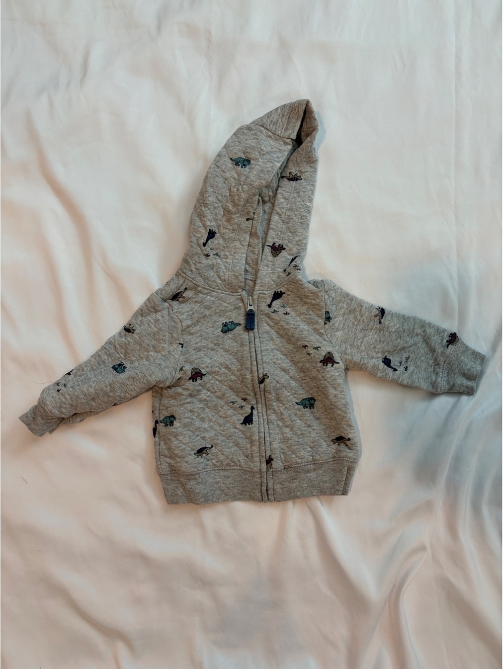 Carter's 6M Baby Hoodie with Dinosaur Print